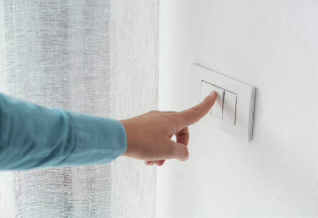 Turn off the power supply: