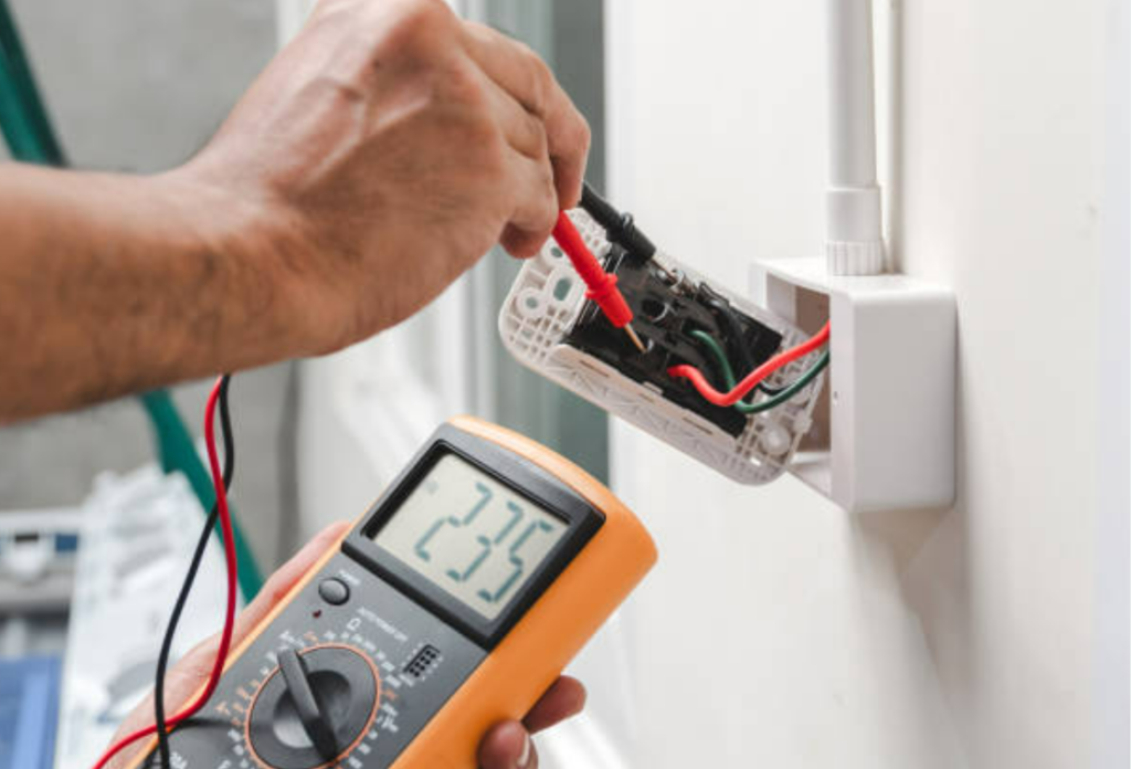 Inspect the wiring: